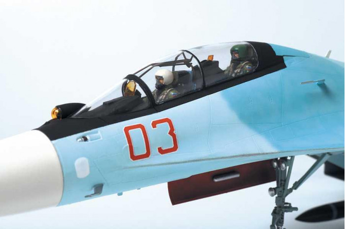 Model Kit letadlo 4808 - SU-30SM Russian Fighter (1:48)