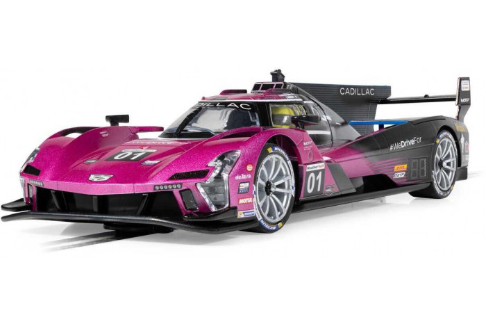 Autíčko GT SCALEXTRIC C4611 - Cadillac V-Series R - Road Atlanta 2024 - Pink (1:32)