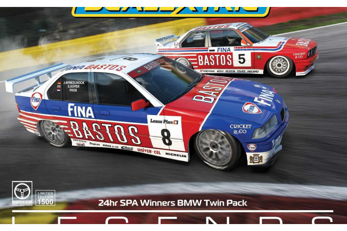 Autíčko Touring SCALEXTRIC C4587A - Spa 24H Winners BMW Twin Pack (1:32)