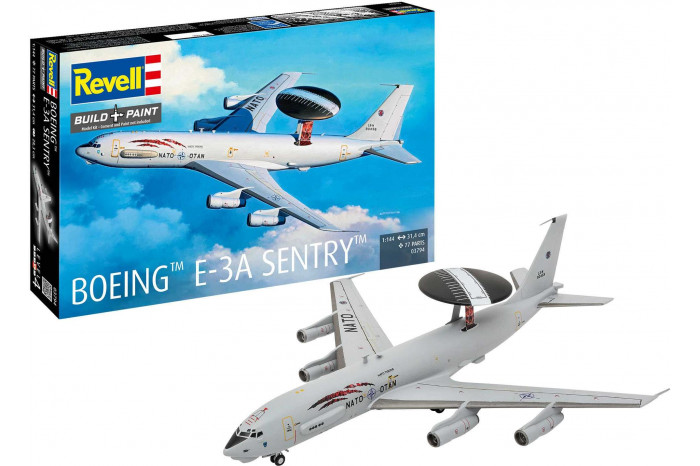 Plastic ModelKit letadlo 03794 - Boeing E-3A (1:144)