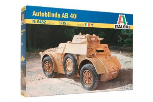 Model Kit military 6482 - Autoblinda AB 40 (1:35)