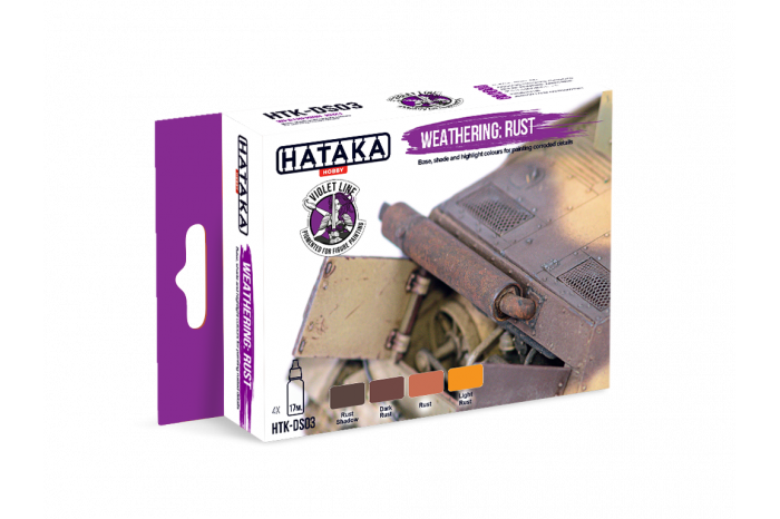 Weathering: Rust (sada na znázornění rzi) - DS03