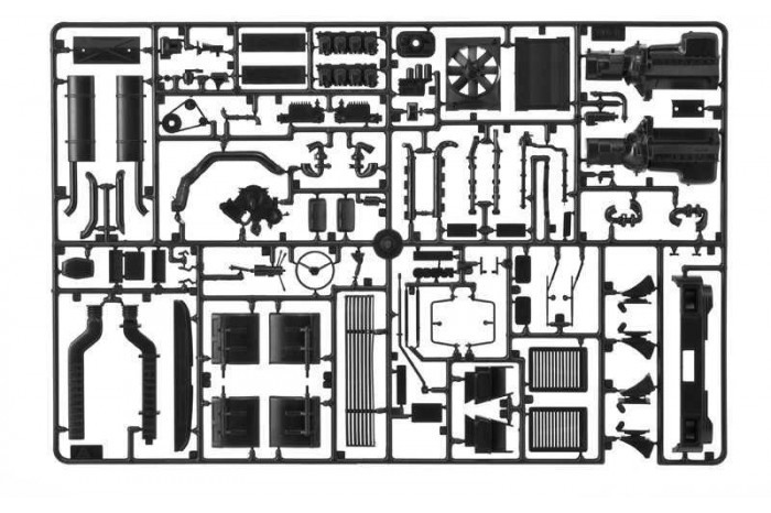 Model Kit truck 3964 - Iveco Turbostar 198.48 Special Reefer Truck (1:24)
