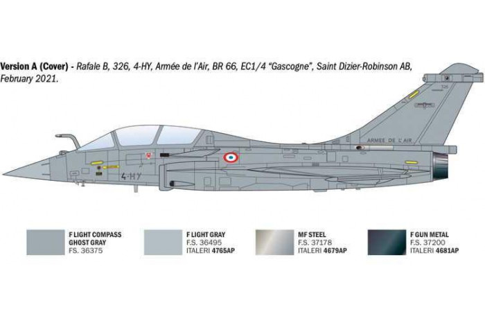 Model Kit letadlo 90092 - Rafale B (1:72)
