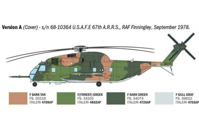 Model Kit vrtulník 91035 - HH-53C "Jolly Green Giant" (1:72)