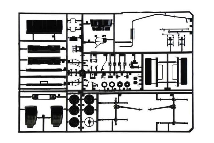Model Kit auto 3681 - Toyota Safari (1:24)