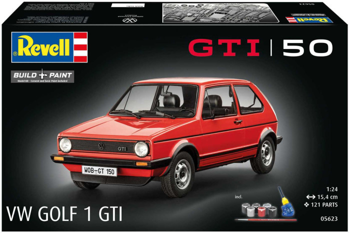 Gift-Set auto 05623 - Golf 1 GTi (50th Anniversary) (1:24)