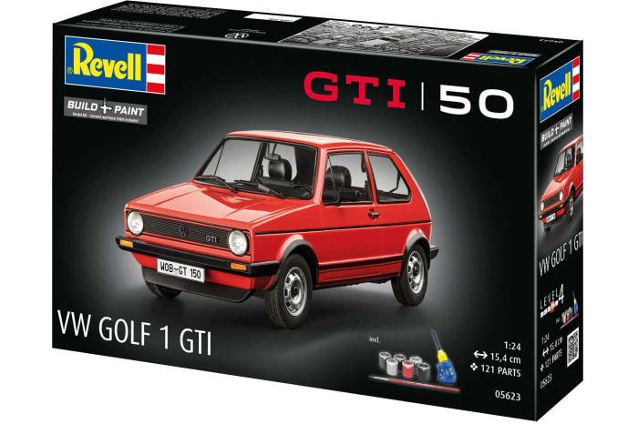 Gift-Set auto 05623 - Golf 1 GTi (50th Anniversary) (1:24)