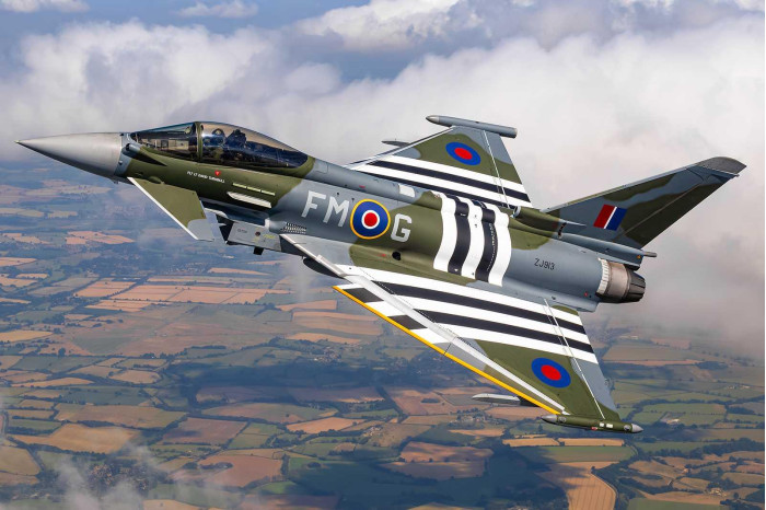 Plastic ModelKit letadlo 03753 - Eurofighter Typhoon FGR.4 (1:48)