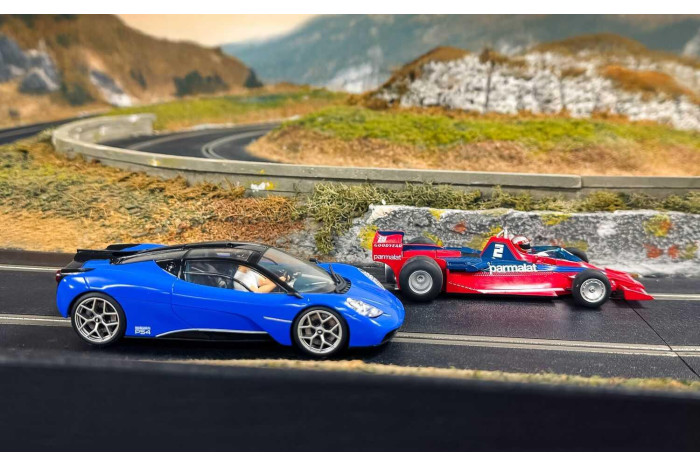 Autíčko Single Seater SCALEXTRIC C4601A - Gordon Murray Design Genius Twin Pack (1:32)