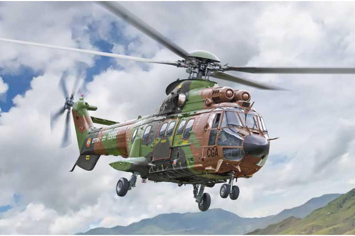 Model Kit vrtulník 91096 - AS332 Super Puma (1:72)