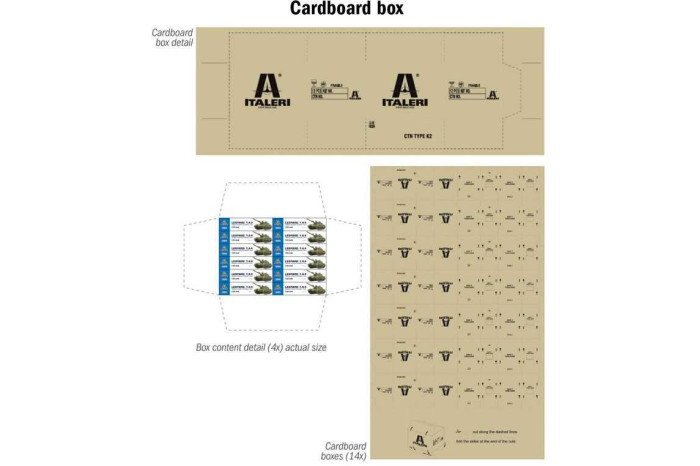 Model Kit auto 3975 - Ford Tranzit "Italeri" (1:24)