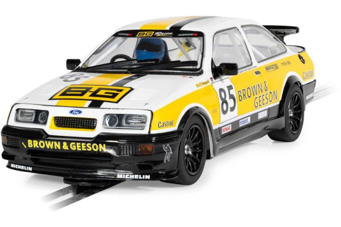 Autíčko Touring SCALEXTRIC C4628 - Ford Sierra RS500 - YTCC Dan Brown 2024 (1:32)