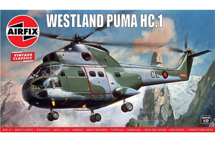 Classic Kit VINTAGE vrtulník A03021V - Westland Puma HC.1 (1:72)
