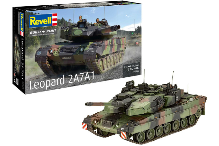 Plastic ModelKit tank 03360 - Leopard 2A7A1 (1:35)