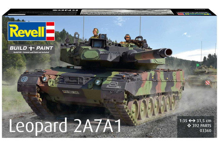 Plastic ModelKit tank 03360 - Leopard 2A7A1 (1:35)