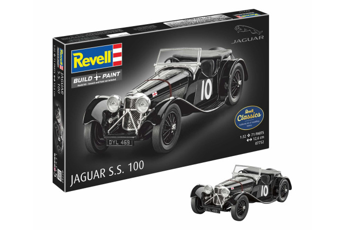 Plastic ModelKit auto 07752 - Jaguar SS 100 (1:32)