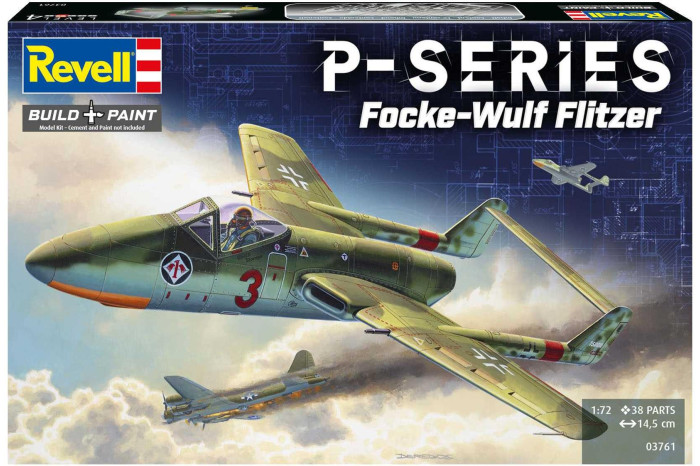 Plastic ModelKit letadlo 03761 - Focke-Wulf TL Jäger "Flitzer" (1:72)
