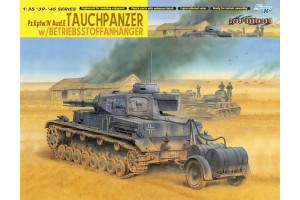 Model Kit tank 6402 - Pz.Kpfw.IV Ausf.E TAUCHPANZER w/BETRIEBSSTOFFANHÄNGER (1:35)