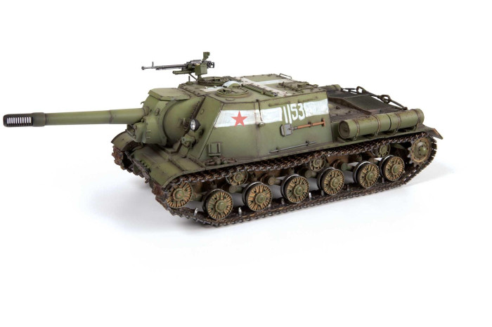 Model Kit military 3721 -  Soviet Self-propelled Gun ISU-152 (1:35)