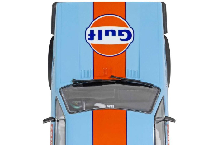 Autíčko Gulf SCALEXTRIC C4609 - Volkswagen Golf Gti (1:32)