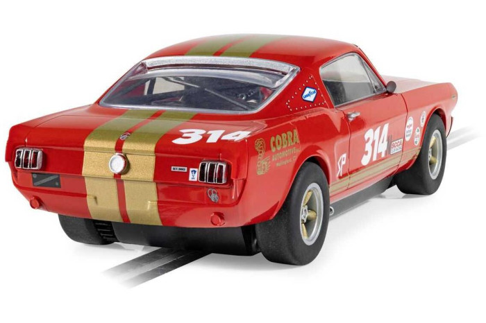 Autíčko GT SCALEXTRIC C4658 - Shelby GT350H - Red and Gold (1:32)
