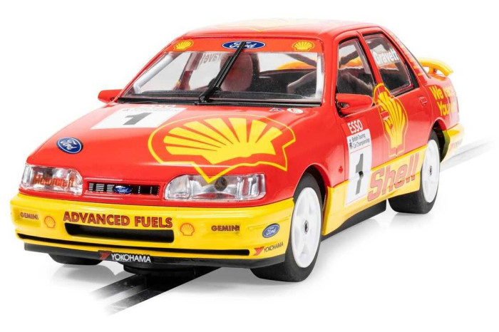 Autíčko Touring SCALEXTRIC C4632 - Ford Sierra Sapphire - BTCC 1990 - Rob Gravett (1:32)