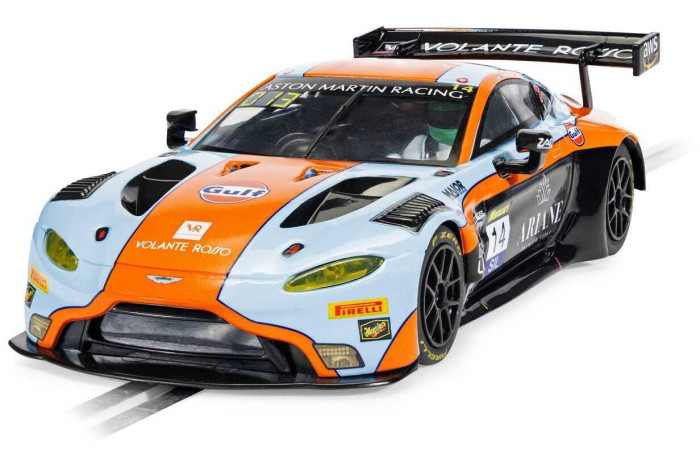 Autíčko Gulf SCALEXTRIC C4655 - Aston Martin GT3 Vantage - Bathurst 2025 (1:32)