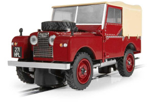 Autíčko Street SCALEXTRIC C4493 - Land Rover Series 1 - Poppy Red (1:32)