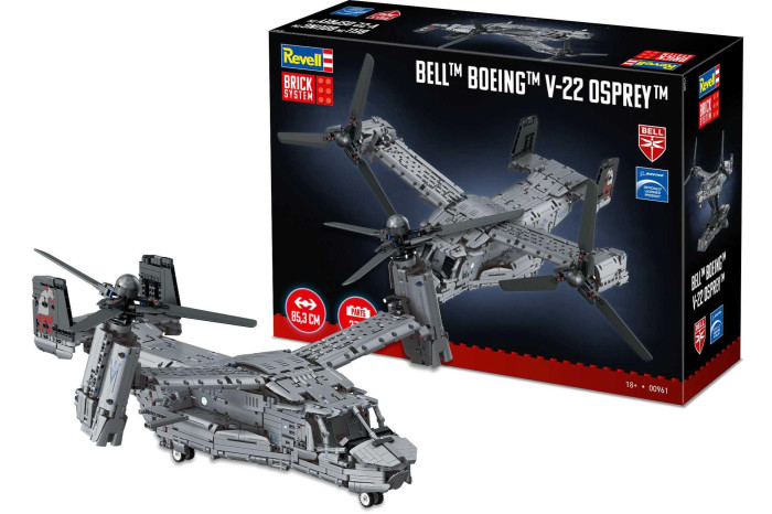 Brick System REVELL 00961 - Bell Boeing V-22 Osprey (1:25)
