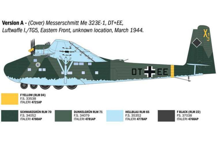 Model Kit letadlo 90104 - Messerschmitt Me 323 Gigant (1:72)