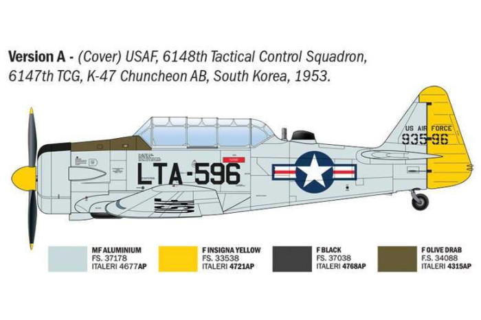 Model Kit letadlo 92652 - T-6G Texan (1:48)