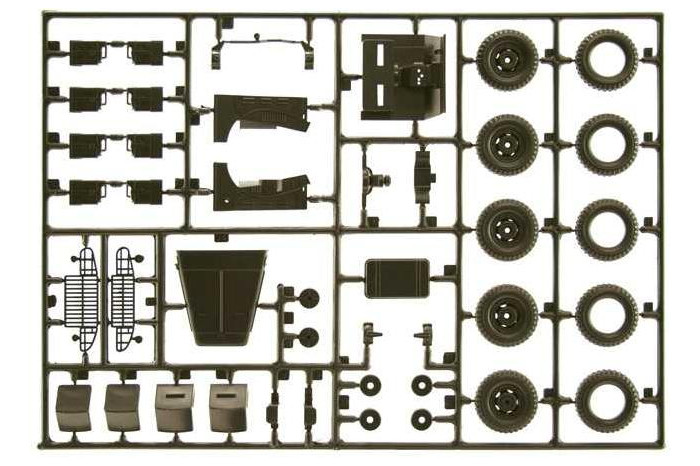 Model Kit military 96230 - Dodge WC62 1 1/2t 6x6 Truck (1:35)