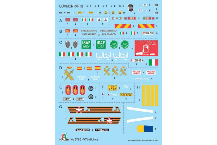 Model Kit military 6766 - VTLM Lince (1:35)
