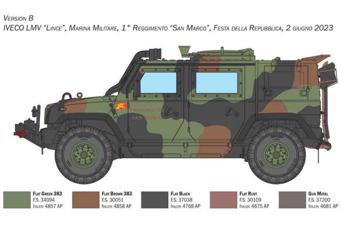 Model Kit military 6766 - VTLM Lince (1:35)