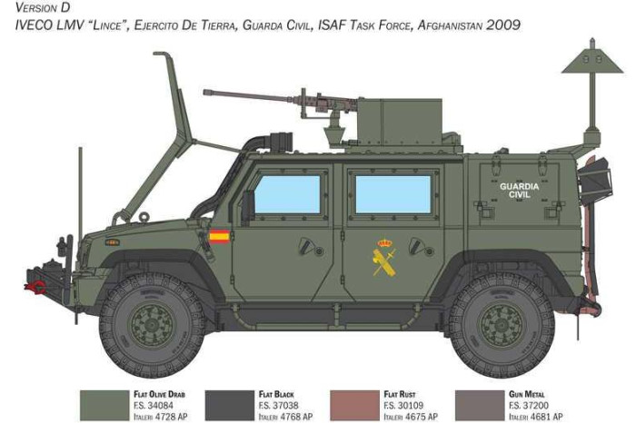 Model Kit military 6766 - VTLM Lince (1:35)