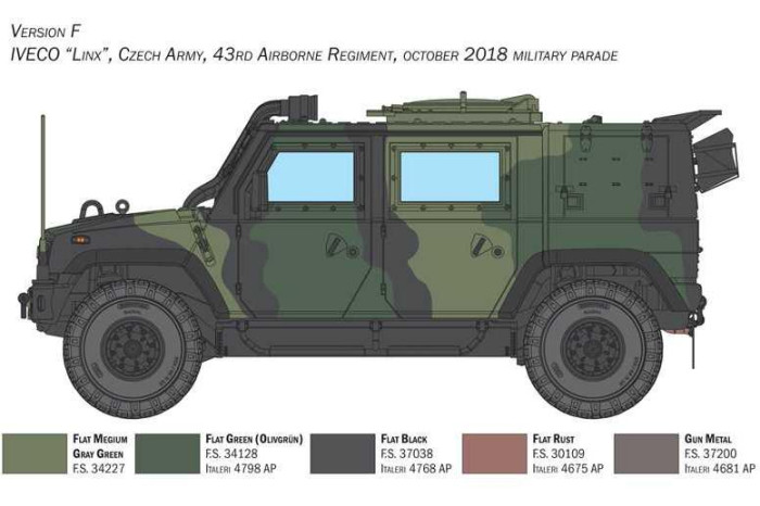 Model Kit military 6766 - VTLM Lince (1:35)