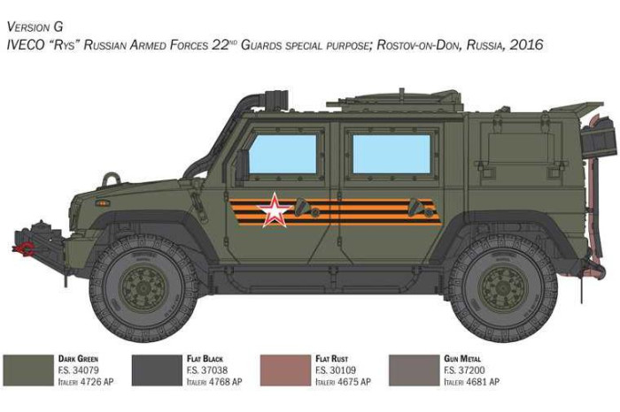 Model Kit military 6766 - VTLM Lince (1:35)