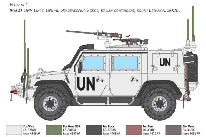 Model Kit military 6766 - VTLM Lince (1:35)