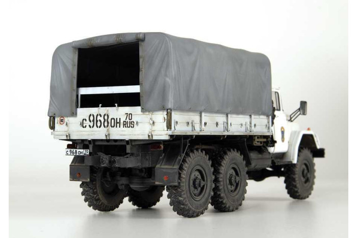 Model Kit military 3706 - Soviet truck ZIL-131 (1:35)