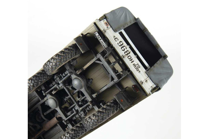 Model Kit military 3706 - Soviet truck ZIL-131 (1:35)