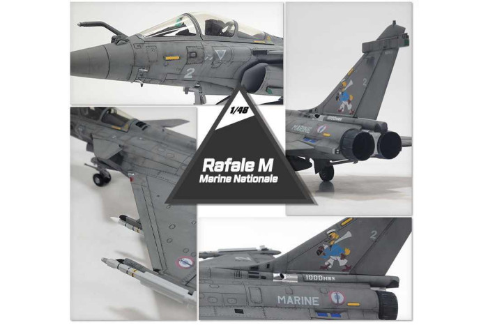 Model Kit letadlo 12368 - RAFALE M MARINE NATIONALE (1:48)