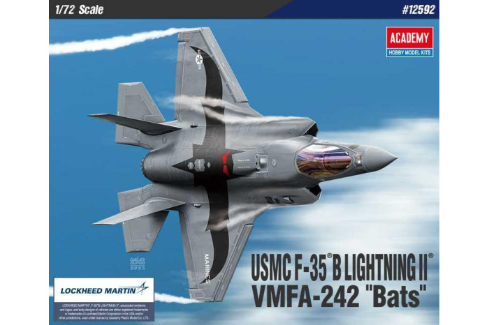 Model Kit letadlo 12592 - USMC F-35B LIGHTNING II VMFA-242 "B (1:72)