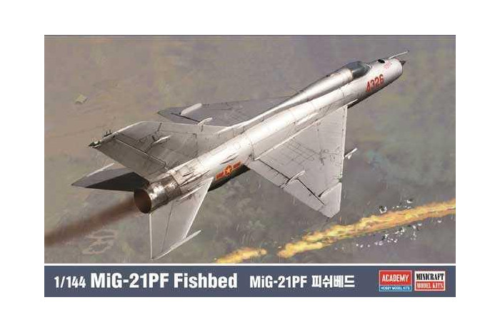 Model Kit letadlo 12664 - MIG-21PF FISHBED (1:144)