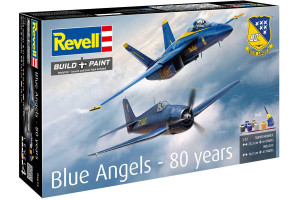 Gift-Set letadla 05613 - F/A-18E & Hellcat (Blue Angels) (80th Anniversary) (1:72)