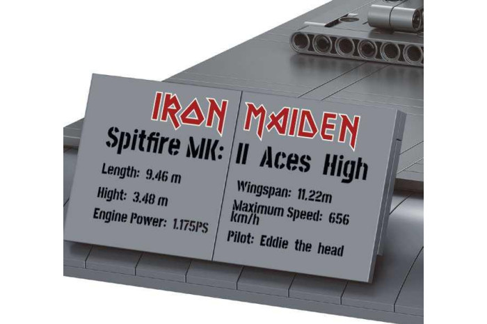 Brick System REVELL 00962 - Iron Maiden Spitfire MK.II Aces High (1:18)