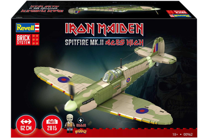 Brick System REVELL 00962 - Iron Maiden Spitfire MK.II Aces High (1:18)