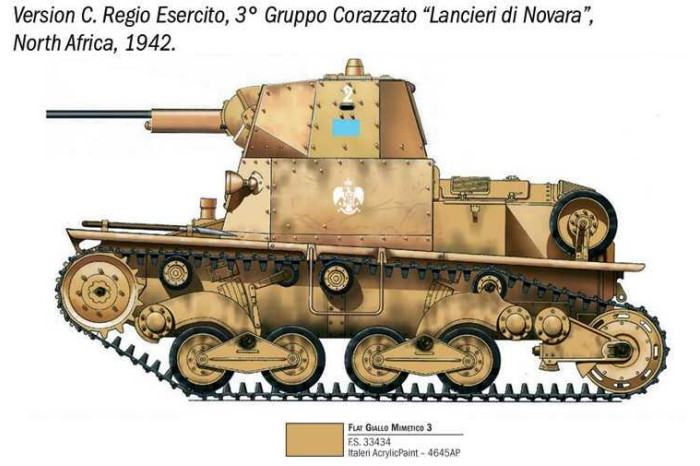 Model Kit tank 96553 - Carro Armato L6/40 (1:35)