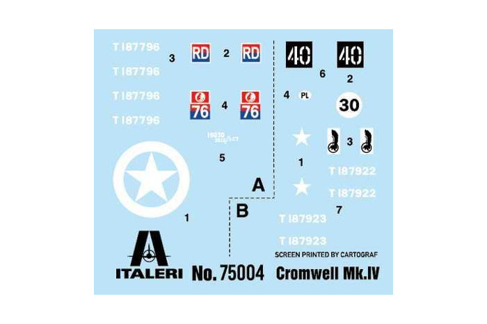 Model Set tank 75004 - Cromwell Mk. IV (1:56)