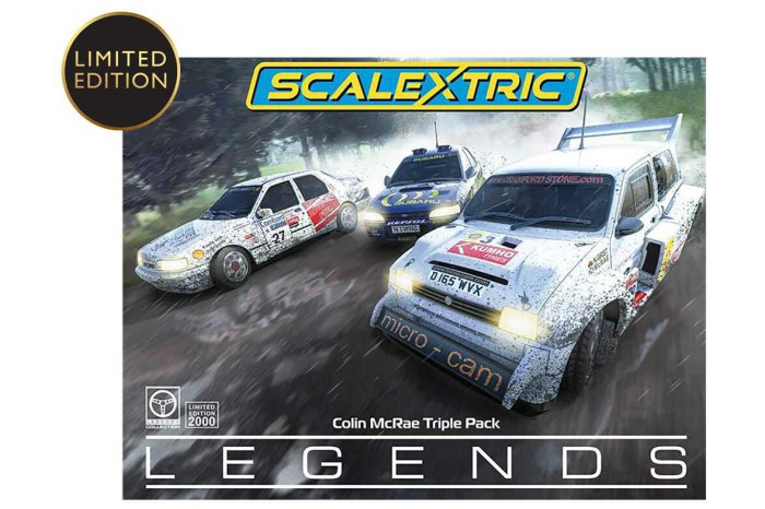 Autíčka Rally SCALEXTRIC C4612A - Colin McRae Triple Pack (1:32)